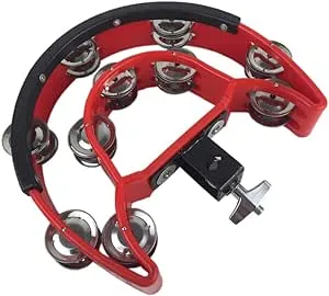 Drum Set Tambourine with Mounting Eye Bolt,Hi