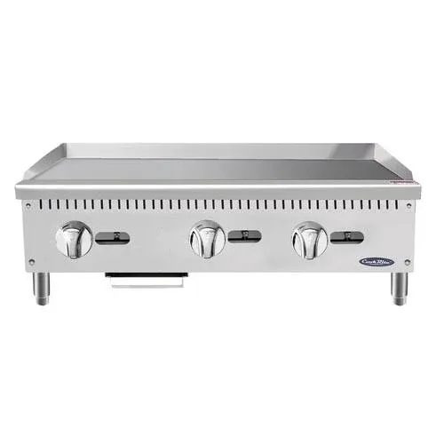 Atosa ATMG-36 Manual Gas Griddle, 36&quot; | Countertop