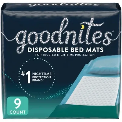 Goodnites Disposable Bed Mats