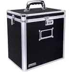 Vaultz Locking Vinyl Record Storage Case