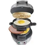 Hamilton Beach 25475 Breakfast Sandwich Maker - Silver