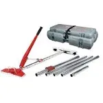 ROBERTS Carpet Stretcher Kit 8-Piece Variable Pin Penetration Swivel Head Manual