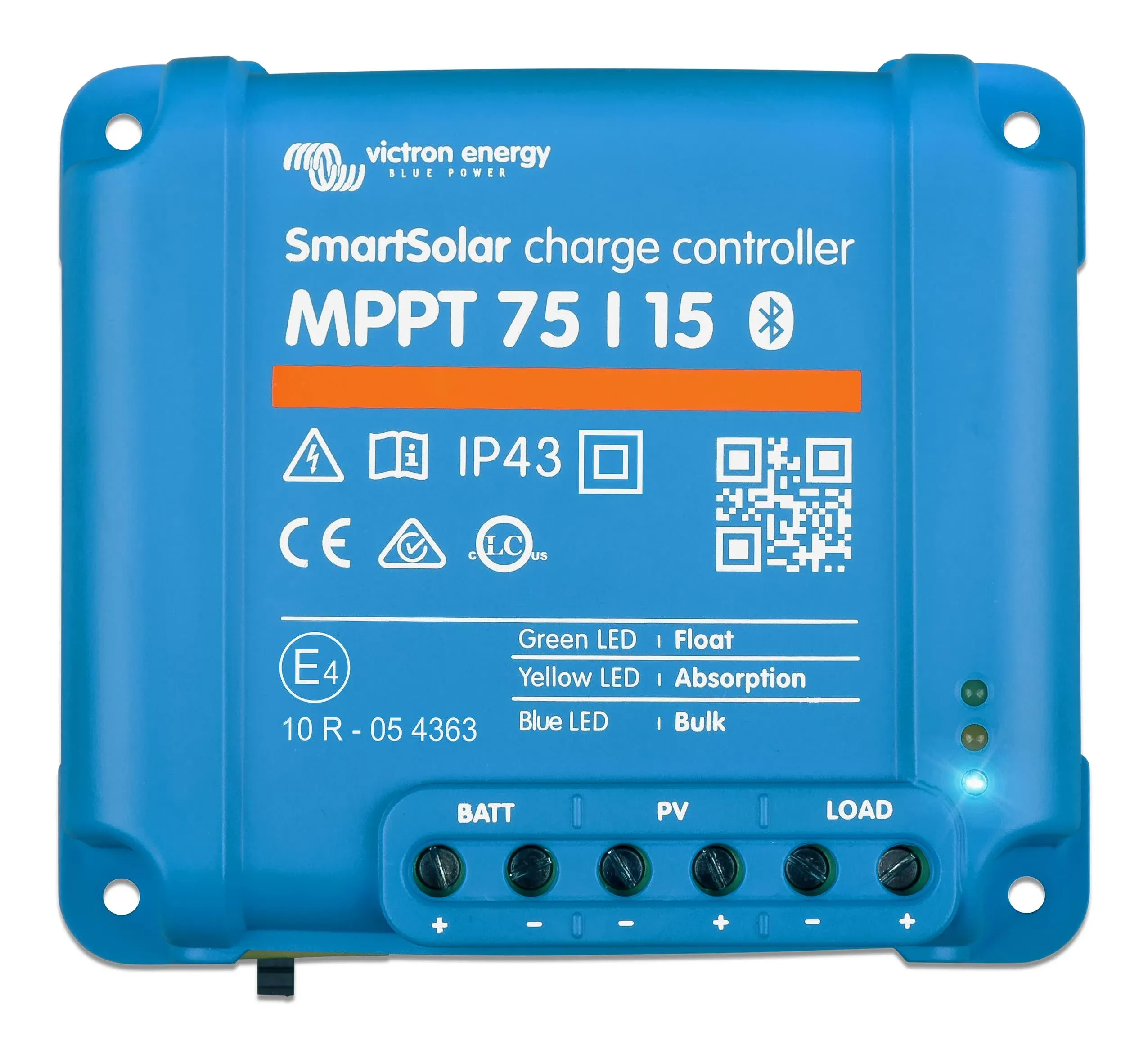 Victron Energy SmartSolar MPPT Contrôleur de charge solaire 75 V 15 A 12/24 V (Bluetooth)