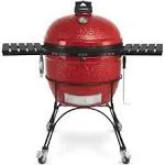 Kamado Joe BJ24RHC Big Joe II w/ Cart, Aluminum Side Shelves, &amp; Tools