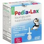 Pedia Lax Liquid Glycerin Suppositories