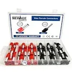 ™ 70pcs Wire Ferrule Terminal Connector | Copper Assortment Kit | AWG 4 Ferru...