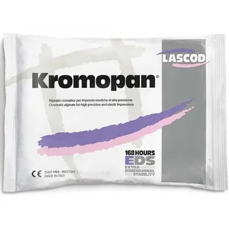 Kromopan 1 Lb. Pouch. Color Changing Alginate Dust Free. With the chromatic phase ...