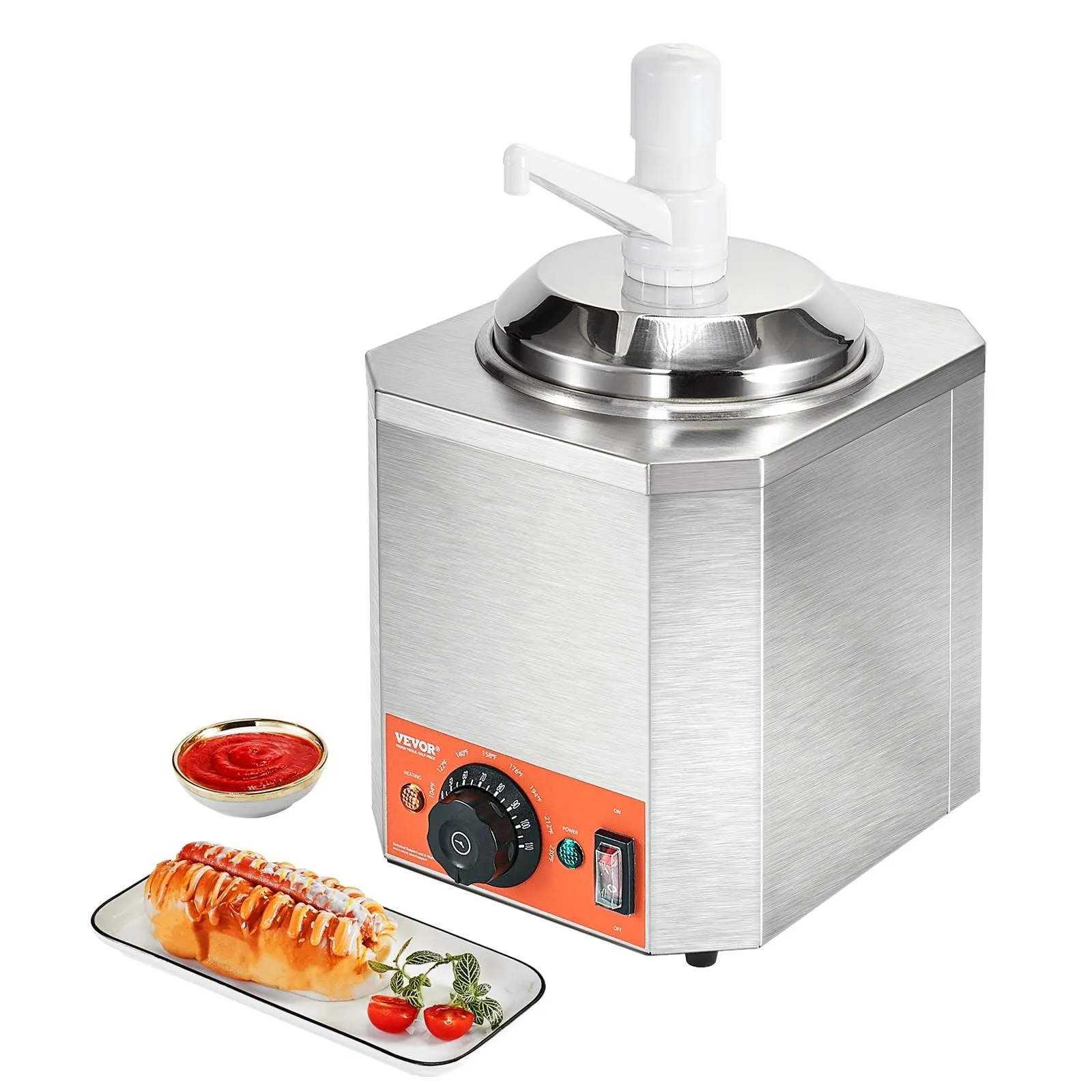 VEVOR Electric Cheese Dispenser with Pump