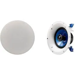 Yamaha NS-IC600 110 Watt 6.5-Inch 2-Way In-Ceiling Speakers - Pair (White)