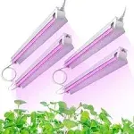 TYAG Mam Grow Light 4ft T8 180W Super Bright Full Spectrum Sunlight LED Grow Lights