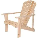 Rockport Natural Cedarwood Adirondack Outdoor Chair