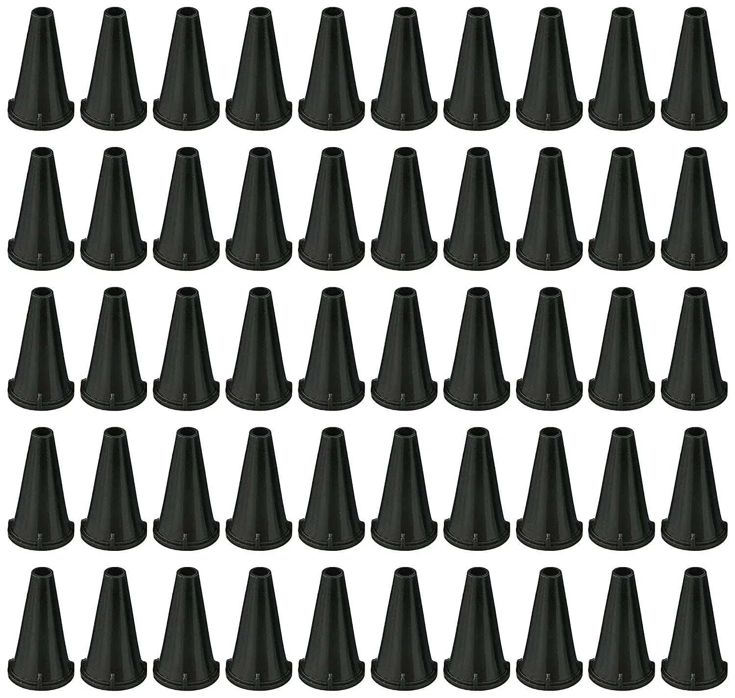 Zyrev ZetaLife Otoscope Cover Plastic Otoscope Specula Tips, Disposable Ear Specula Pack of 50 2.5/4 mm Disposable Otoscope Covers