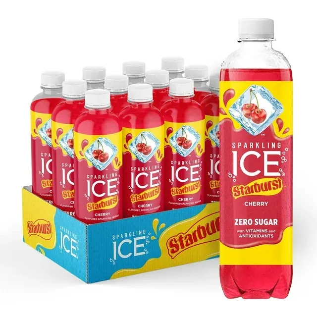 Sparkling Ice Starburst Flavored Sparkling Water