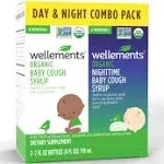 Wellements Day and Night Combo Pack Organic Baby Cough Syrup 4 Months Exp 1/25