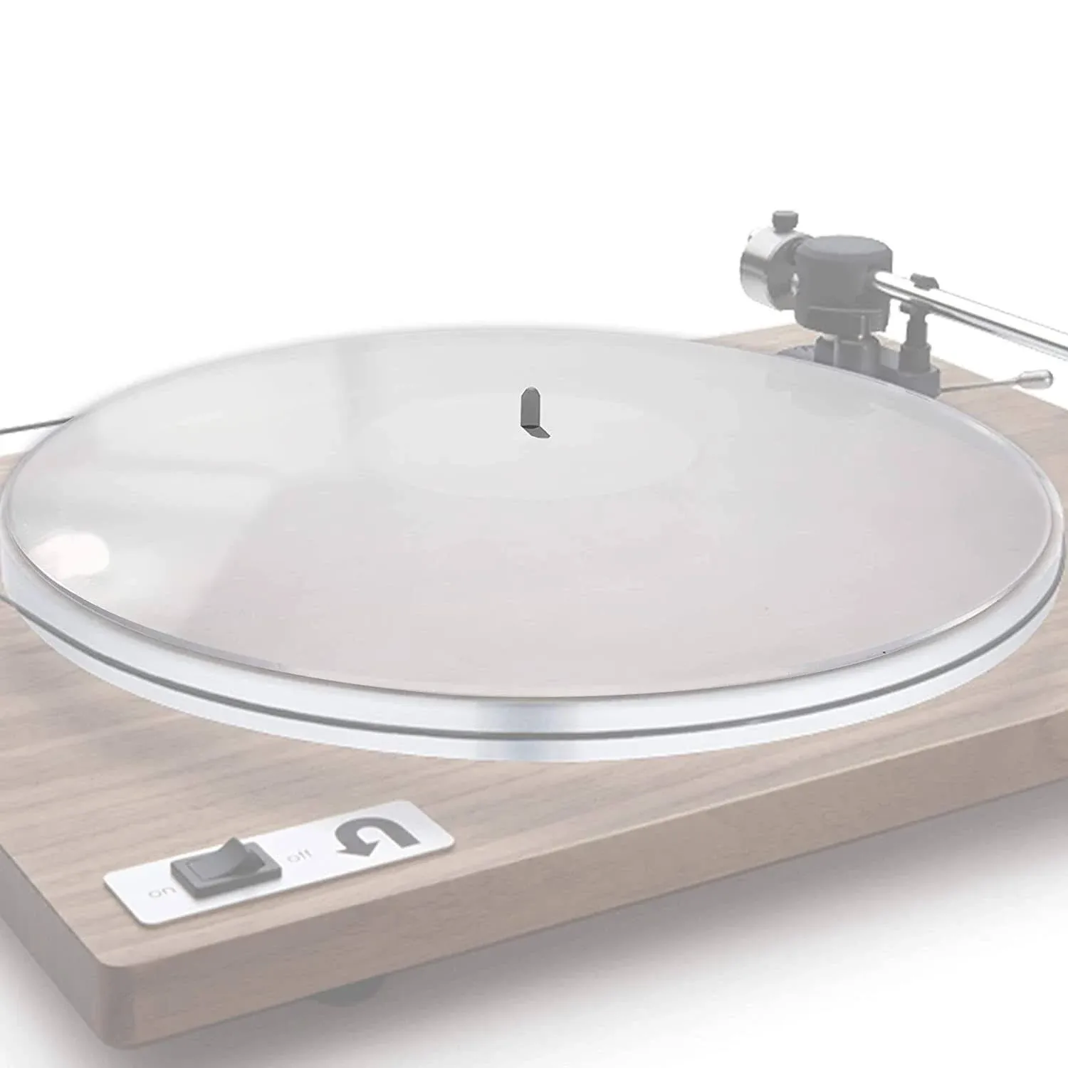 Acrylic Turntable Platter Slipmat - Antistatic Mat Record Players (Slipmat Only)