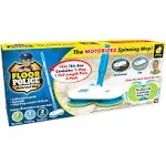 Floor Police Mop with Motorized Spinning Mopheads