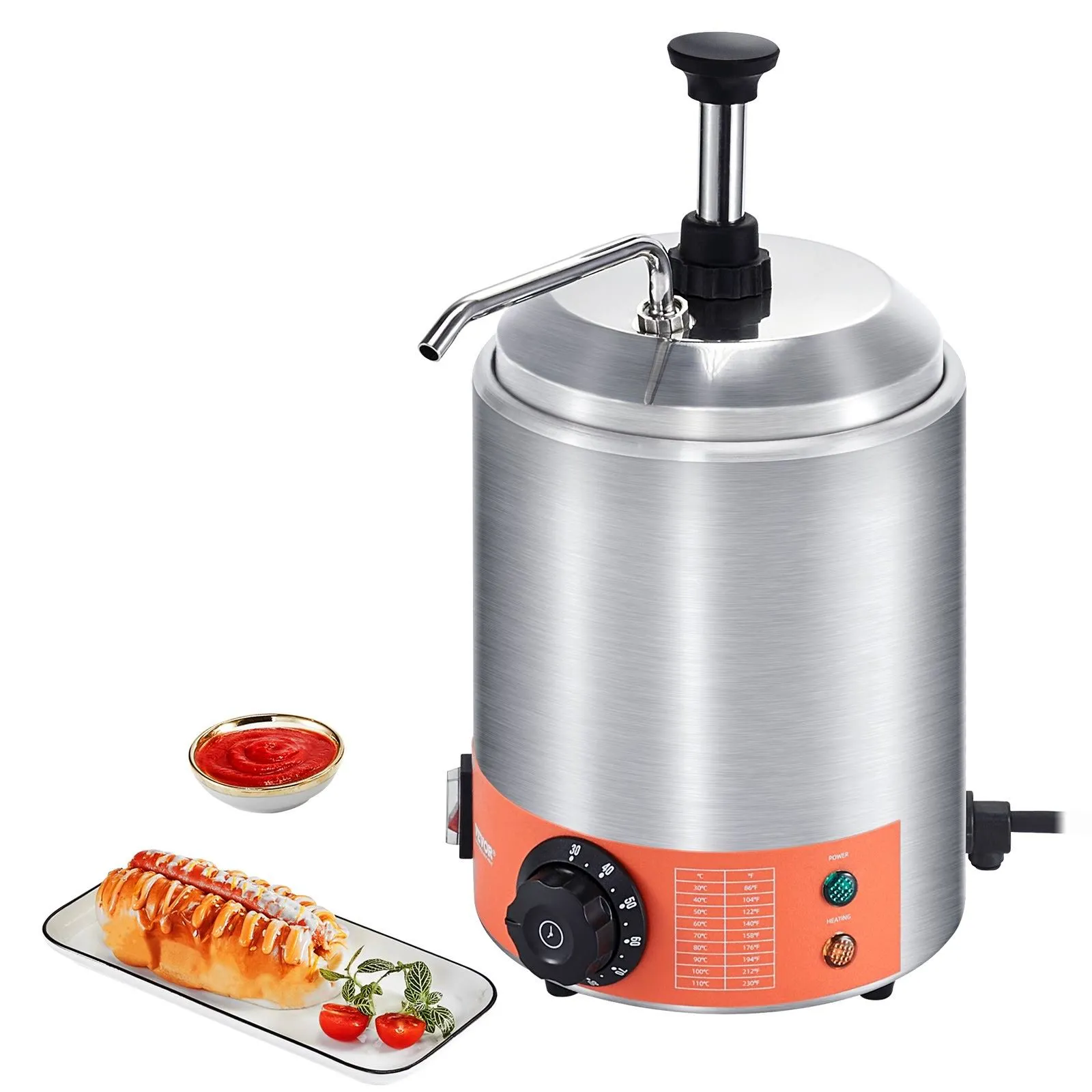 Electric Cheese Dispenser with Pump