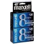 New in Package Maxwell 8mm GX-MP Camcorder Videotape Set of 5 Sealed