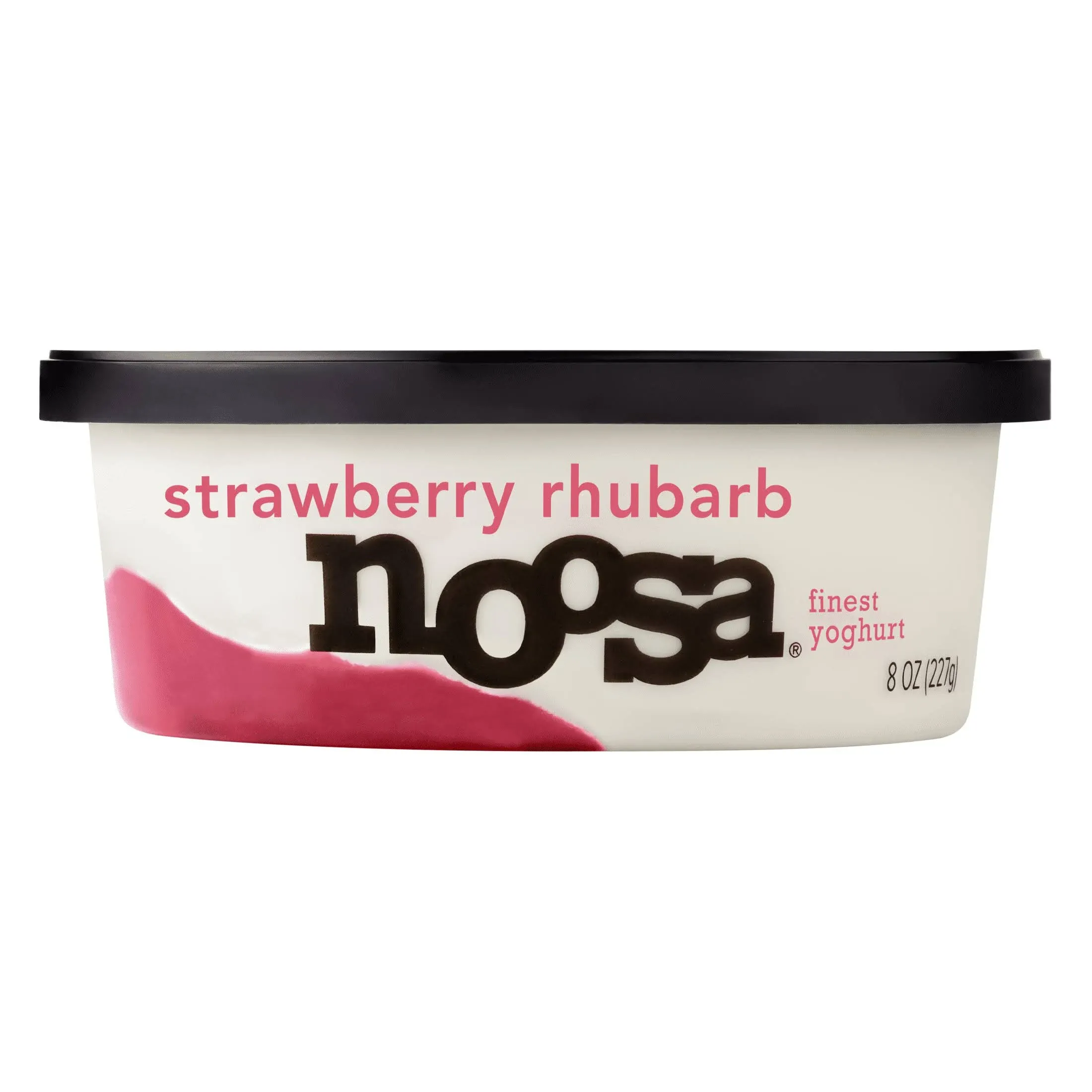 Noosa Finest Yoghurt, Strawberry Rhubarb - 8 oz