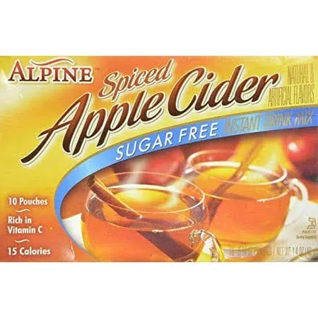 Alpine Spiced Apple Cider Sugar Free-10 pack