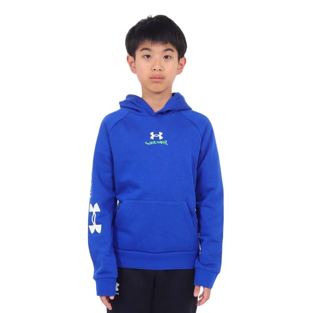 Under Armour Boys' Rival Fleece Graphic Hoodie