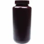 United Scientific - 33466 - United Scientific REAGENT BOTTLE, WIDE MOUTH, AMBER, HDPE, 1000ML (Pack of 6)