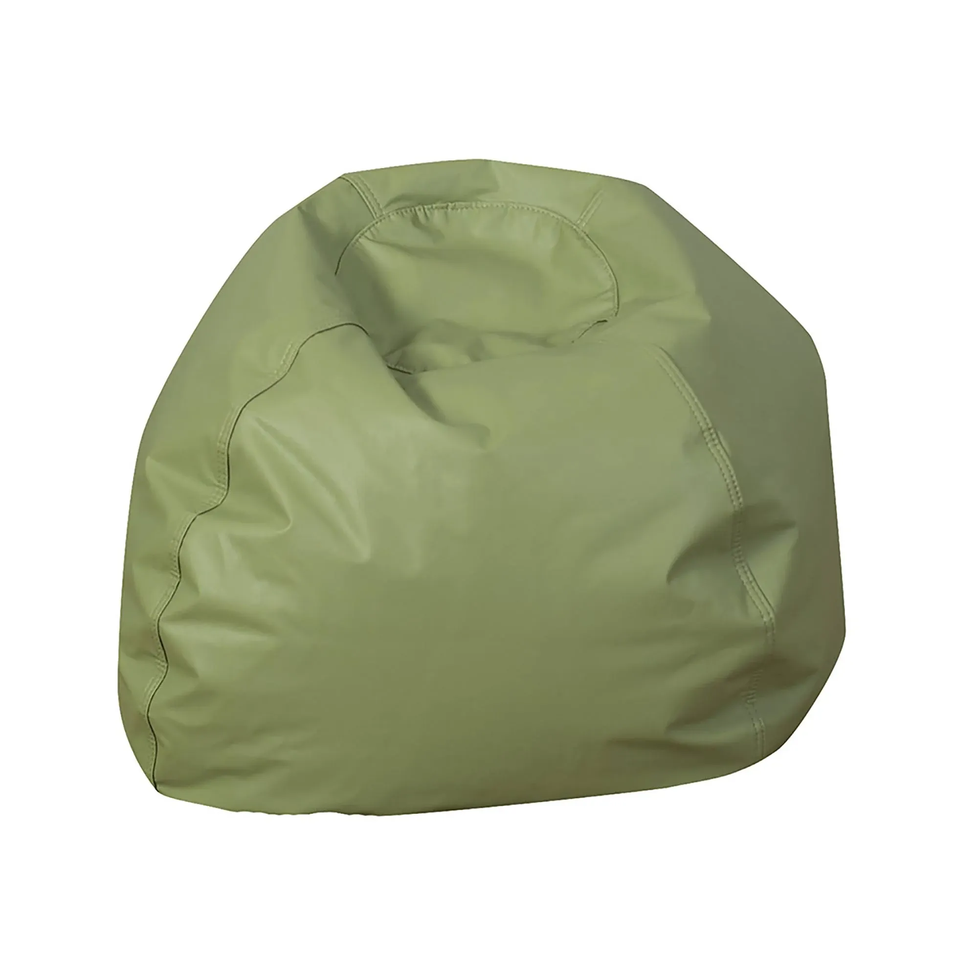 Children's Factory, CF610-036, 26" Go2 Bean Bag, Sage, Kids Flexible Seating for Reading Nook, Daycare, Playroom, Classroom, and Homeschool Furniture