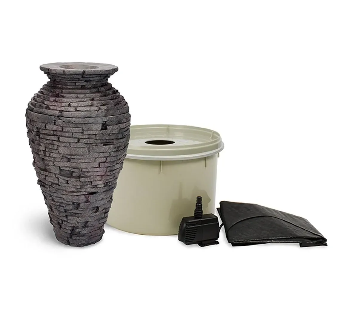 Aquascape - 78207 - Medium Stacked Slate Urn