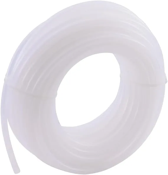 EZ-FLO 3/8 Inch ID (1/2 Inch OD) White Polyethylene Tubing, 100 Foot Length, 98635