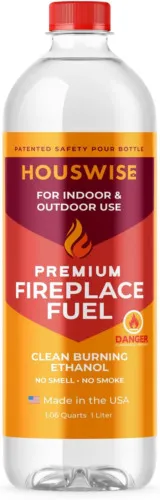 Houswise Bio Ethanol Fire Pit Fuel