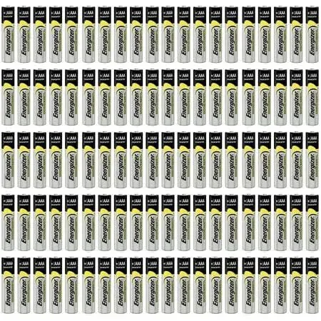 100 Count Energizer Industrial EN92 Alkaline AAA 1.5V Batteries LR03