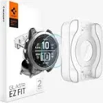 Spigen Tempered Glass Screen Protector [GlasTR EZ FIT] designed for Garmin Fenix 7 / Fenix 7 Solar / Fenix 7 Sapphire Solar / Fenix 7 Pro / Fenix 7 Pro Solar / Fenix 7 Pro Sapphire Solar / Epix(Gen 2) / Epix Pro[47mm] - 2 Pack