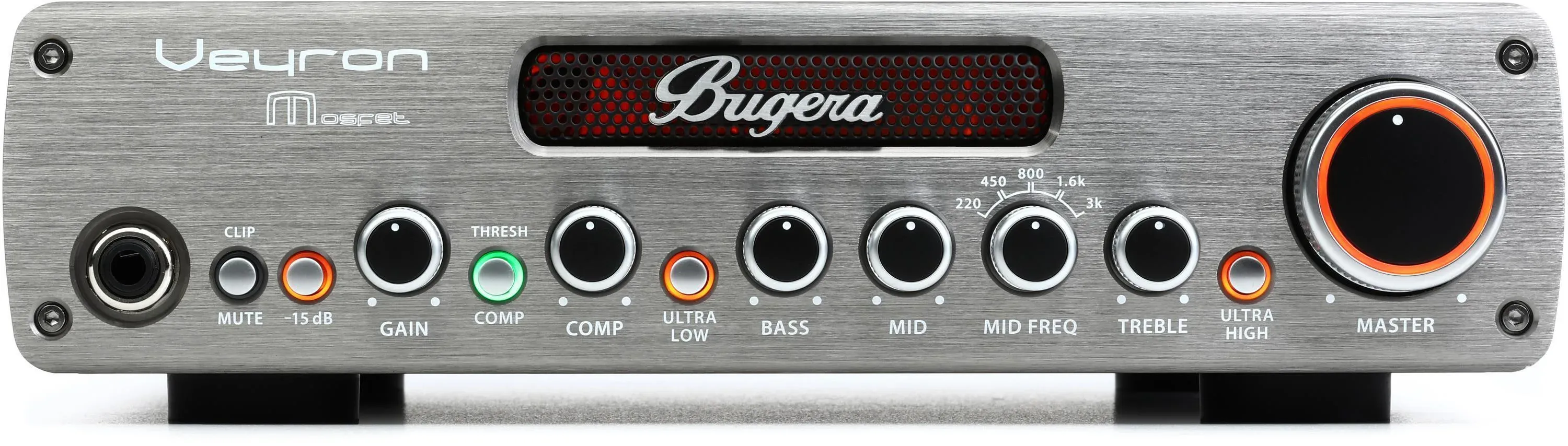 Bugera Veyron M BV1001M 2000-watt Bass Head Reviews | Sweetwater