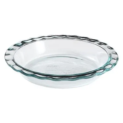 Pyrex Easy Grab 9.5" Pie Plate, Clear