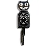 Classic Black Miss Kitty-Cat Klock