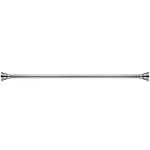 Kingston Brass SR111 Americana 60-Inch-72-Inch Tension Shower Rod with Decorative Flange, Polished Chrome