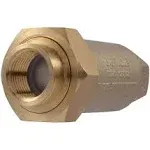 SharkBite BF13434 Brass Bronze Back Flow Preventer Dual Check Valve 3/4 in.