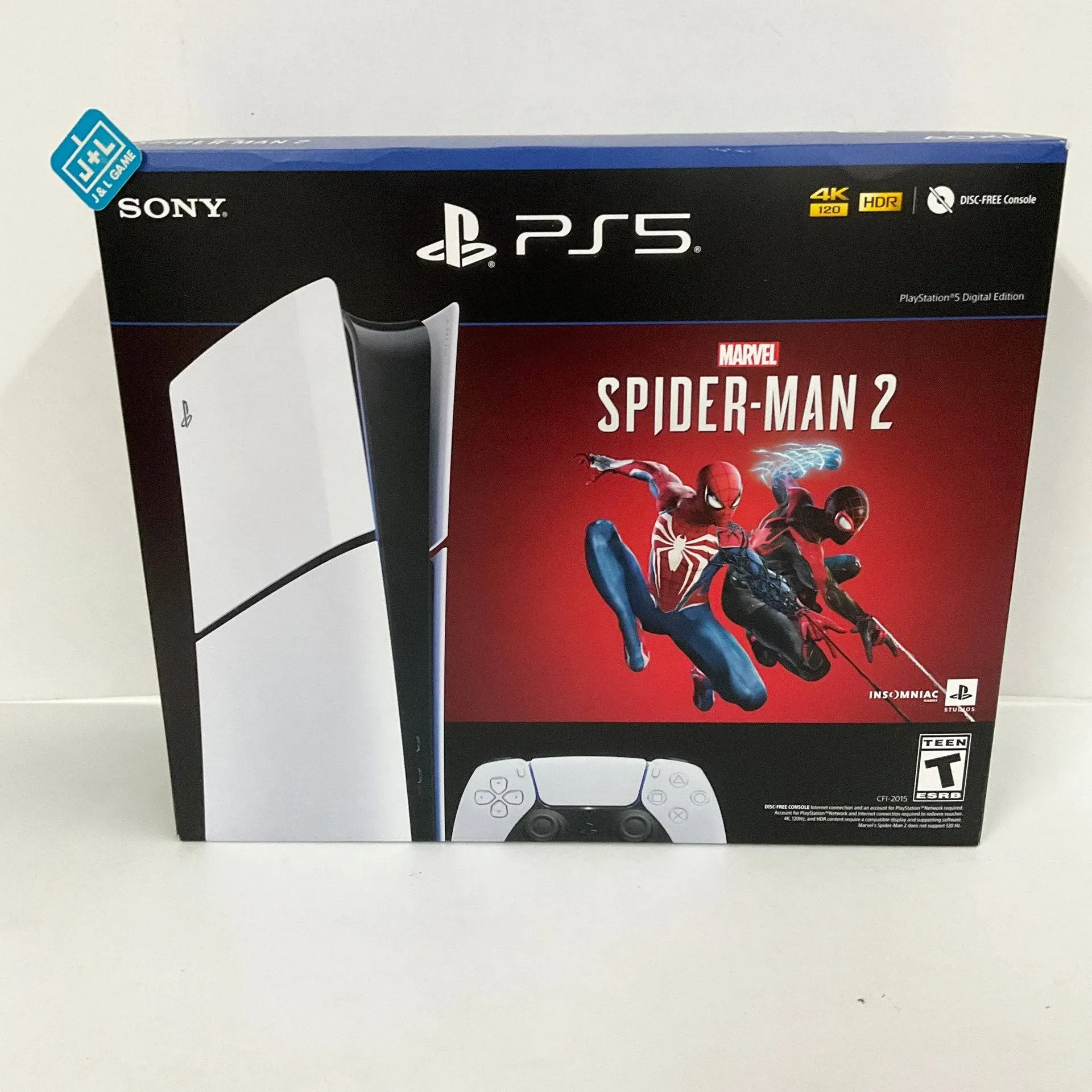 PlayStation 5 Slim Digital Console – Marvel’s Spider-Man 2 Bundle