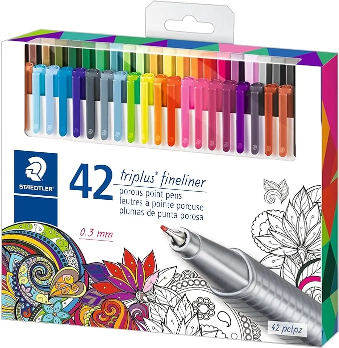 STAEDTLER Fineliner triplus 42pcs