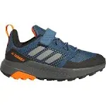 Adidas Terrex Trailmaker Hiking Shoes - Kids - Wonder Steel / Grey Three / Impact Orange - 6