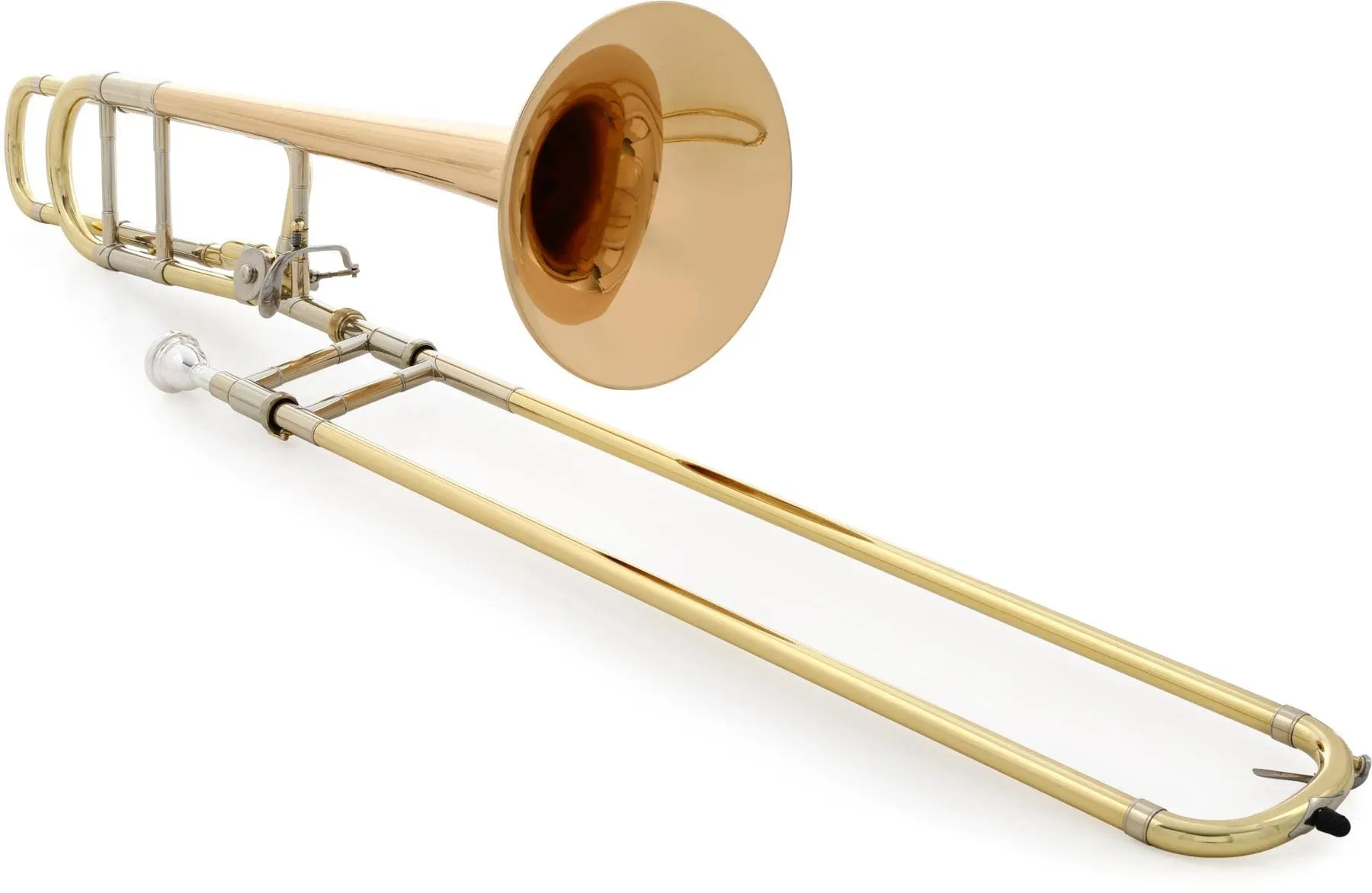 Bach 42BOG Stradivarius F-Attachment Trombone - Gold Brass Bell