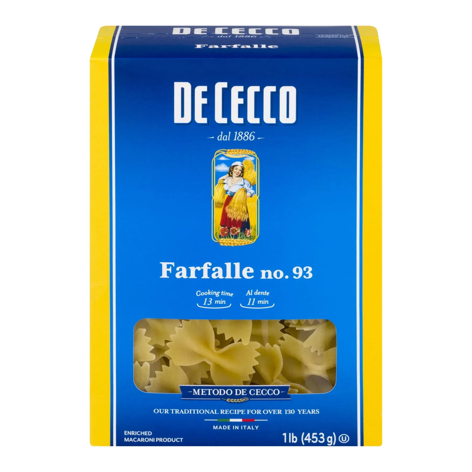 De Cecco Farfalle, No. 93 - 1 lb