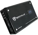 Rockville Atom 8b 8 Channel 3500 Watt Marine/Boat Amplifier Amp w/Bluetooth