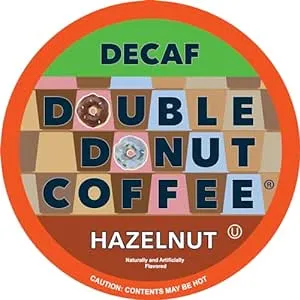 Double Donut Decaf Flavored Coffee: Hazelnut