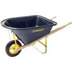 Stanley Jr. Garden Line G015-SY Children's Wheelbarrow - Wood/Black