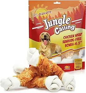 Jungle Calling Rawhide Free Dog Bones