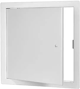 Premier 2002 Series Steel Access Door, 10 x 10 Flush Universal Mount, White (...