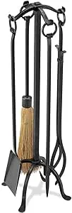 Pilgrim 31" Craftsman Fireplace Tool Set MBK