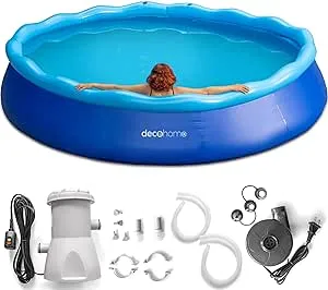 Deco Home Inflatable Pool Filter Pump