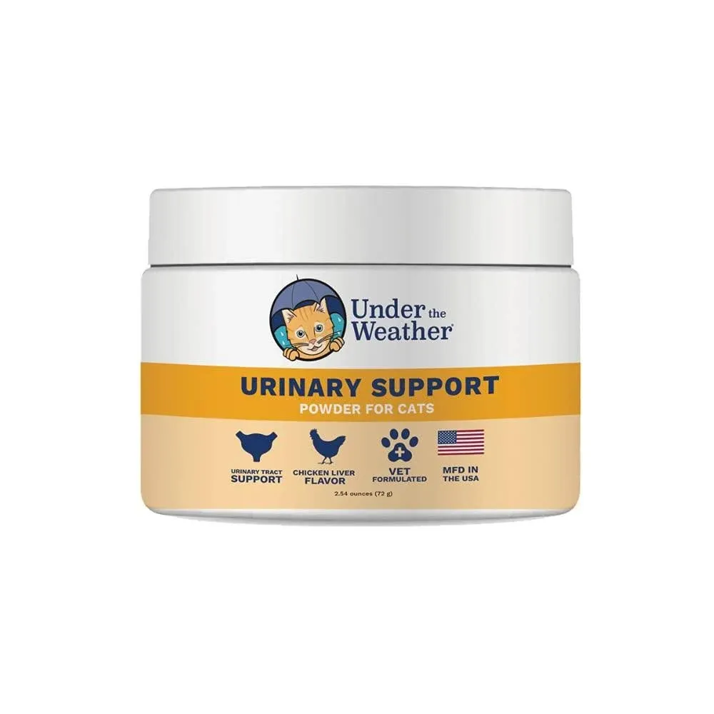 Under The Weather Urinary Support Powder for Cats 2.54 oz.